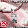 DSN kreativt hänge S925 Silver hängande Berlocker Disney Zootopia Lynxley Hänge Dam Lyxiga Smyckestillbehör Gåva