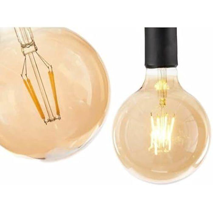 Lampe LED - GIFT DECOR - Vintage E27 - 4 W - Transparent - 12,5 X 17,5 X 12,5 Cm