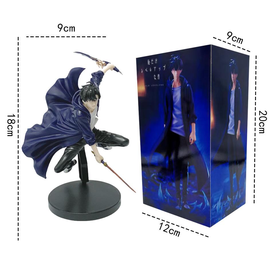 Shadow King Anime Action Figure - Sung Jinwoo & Cheng Xiaoyu Handheld Model Desktop Ornament Collectible Gift