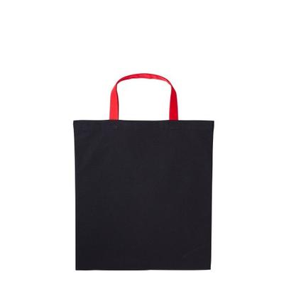 Varsity Cotton Shopper Short Handle Tote