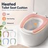 Fast Heating Toilet Seat Warmer Soft Toilet Seat Heated Pad Toilet Seat Heater  Bathroom Use