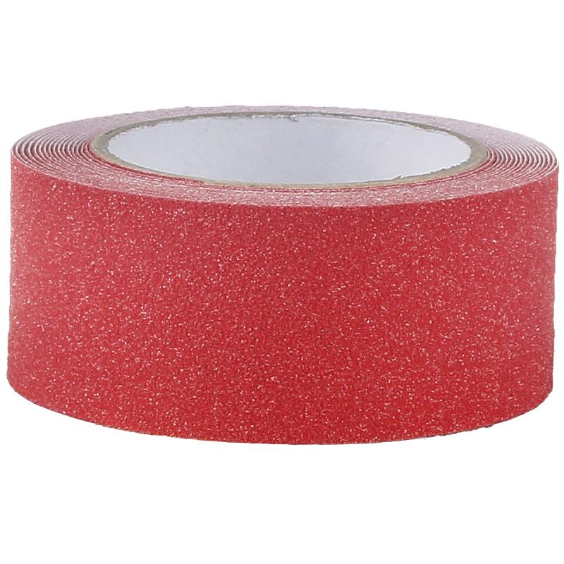 Black & Yellow Extra Adhesive Anti-slip Tape - PVC, Two-color, Frosted, Thickened, Twill Design for Stairs and Steps