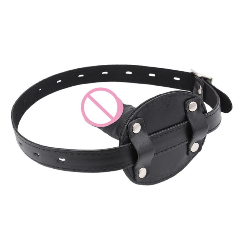 SM Props Silicone Cock Mouth Plug – Deep Throat Gag Ball for Bondage &  Play