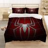 Marvel Comics Spider-Man Set Biancheria da Letto Anime Copripiumino 1009 Poliestere Adatto per Bambini e Adulti Set da 3 Pezzi