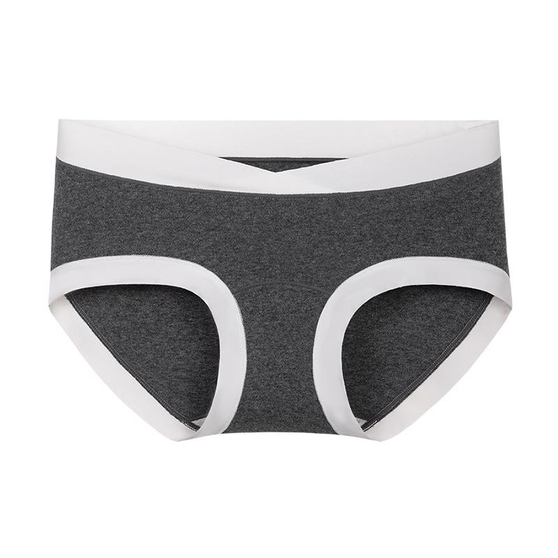 Women Spring and Autumn Cotton High Stretch Postpartum Pregnant Women Low Waist Underwear