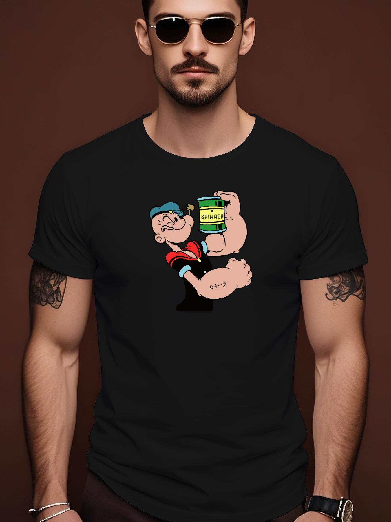 Summer Tshirt with Cartoon Character Design - Soft Cotton XL