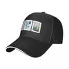 Polar Bear Hearts Cards Print Baseball Cap  Rugby Sun Hats For Women Unisex's
