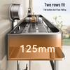 Bai Han Punch-Free Suction Cup Bathroom Corner Shelf