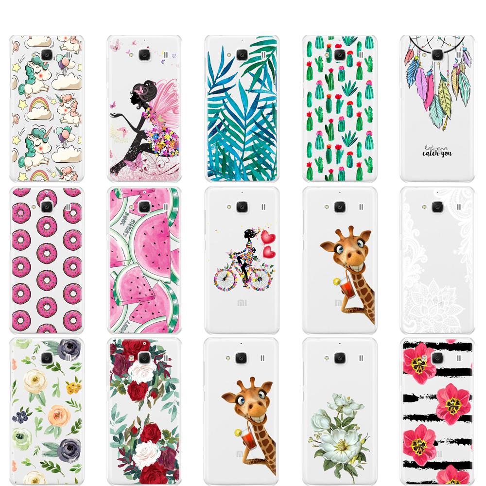 Case For Xiaomi Redmi 2 Redmi2 Cool Design Soft TPU Silicon Cover Case For Xiaomi Redmi Redmi 2 Redmi 2 Protective Back Cover