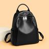 Cow Leather Backpack Women Fashion Shoulder Bags Ladies Travel Bagpack Cowhide Back Pack High Capacity School Bag for Girls