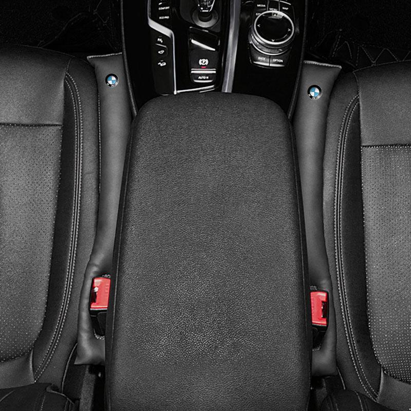 2Pcs Car Seat Gap Filler Side Seam Plug Strip Leak-proof Filling Strip for BMW X6 X2 X3 X4 X5 X7 E46 E39 E90 E36 E60 E34 E30 Z4