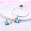 100% Copper Princess Dress Castle Witch Prince Dream Series Charms Beads Fit 3Mm Original Bracelets Diy Fine Jewelry Making