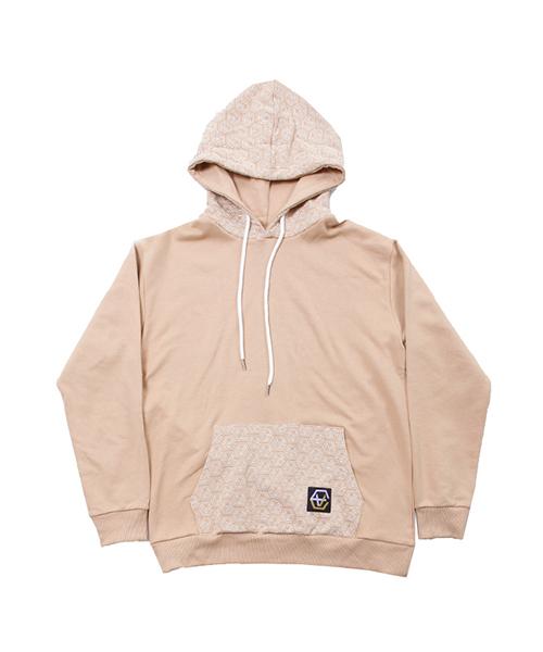 Ev Emblem Pattern Hood (Beige)