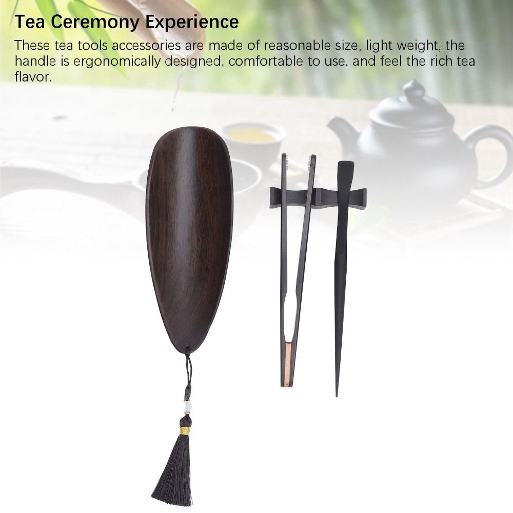 4pcs set Smooth Finish Tea Ceremony Utensil Set Tea Ceremony Accessories Set  For Chinese Tea Art