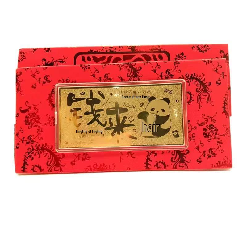 Year of the Horse 999 Gold Note 10mg - New Year Valentine's Gift for Men & Women In Red Envelope