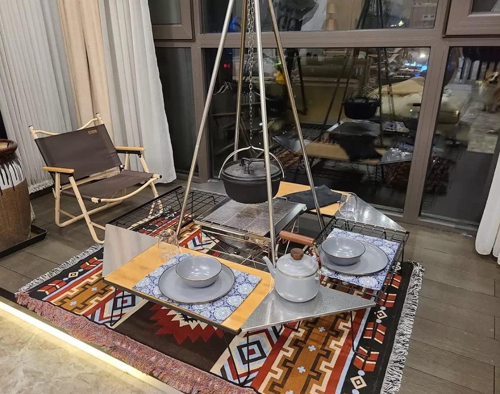 CAMPING MOON Field Rack Corner Extensions, Set of 2, Embossed, T-2306-2P