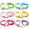 24set Adjustable Reflective Collars With Leash Cat Traction Rope Outdoor Dog Walking Anti-lost Pet Lead Supplies