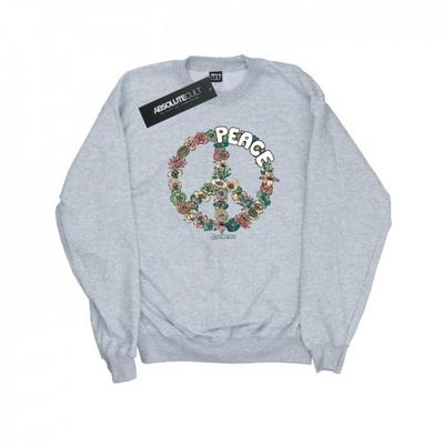 Mens Floral Peace Sweatshirt