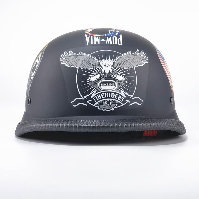 Retro Lightweight Motorcycle Half Helmet for Men and Women