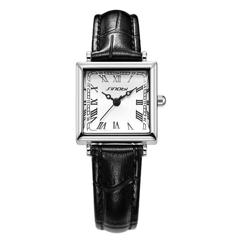Watch Women S Belt Small Square Watch Waterproof Quartz Watch Niche High-End Sense Student Party Watch Women S Watch