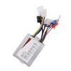 Electric Bike Brush Controller 24V 350W Multi Protection Aluminum Alloy Motor Speed Controller Box for Electric