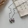 Love Heart/Butterfly/Star Necklace Geometric Pendant Clavicle Chain Adjsuatble Neckwear Fashionable Jewelry Pieces