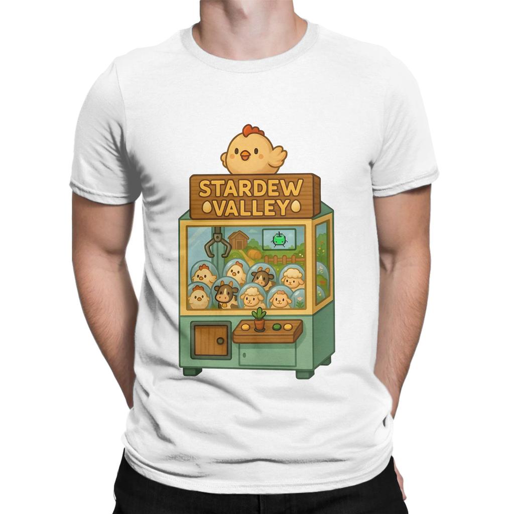Stardew Valley Crane Game Novelty 100 Cotton Tshirt Stardew Valley Tops Tees For Unisex