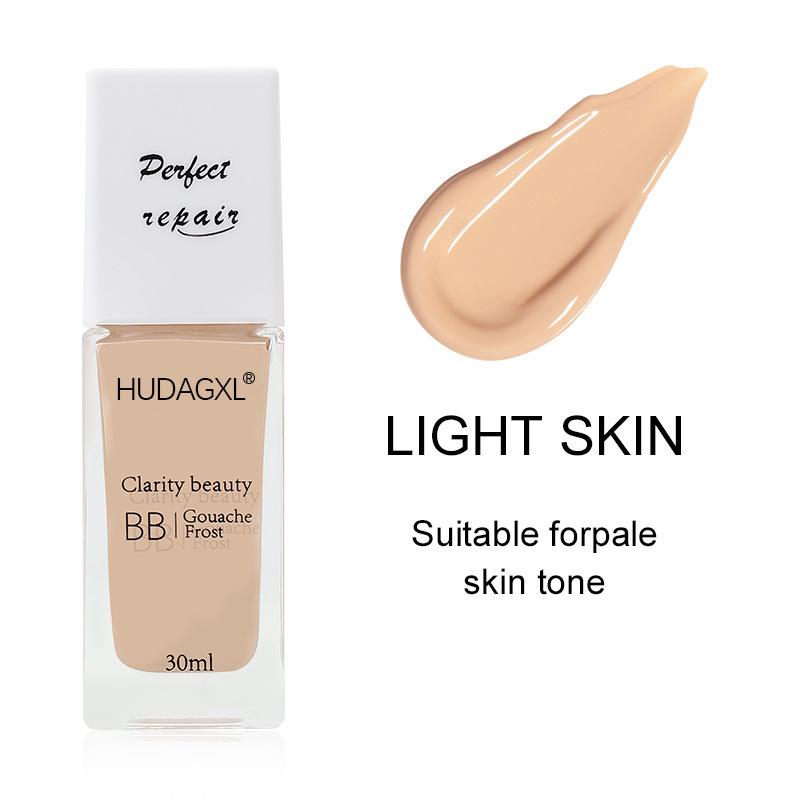 Oil-Control Primer & Lightweight Foundation: No Caking, Long-Lasting Coverage Without Makeup Removal 30ML