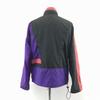 Nike 3-Color Nylon Blouson Outer Men S Black Purple Red Adjustable Drawstring Full Zip