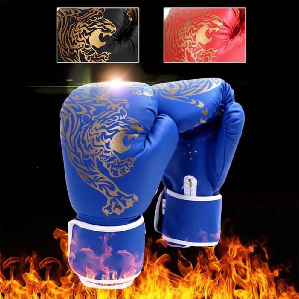 Breathable Kickboxing Gloves Muay Thai Boxing Gloves Karate Equipment Sparring Gloves  Adults