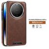 Applicable To Huawei Mate60pro Mobile Phone Case Magnetic All-inclusive M60 Anti-drop Huawei New Business Leather Case for Men and Women