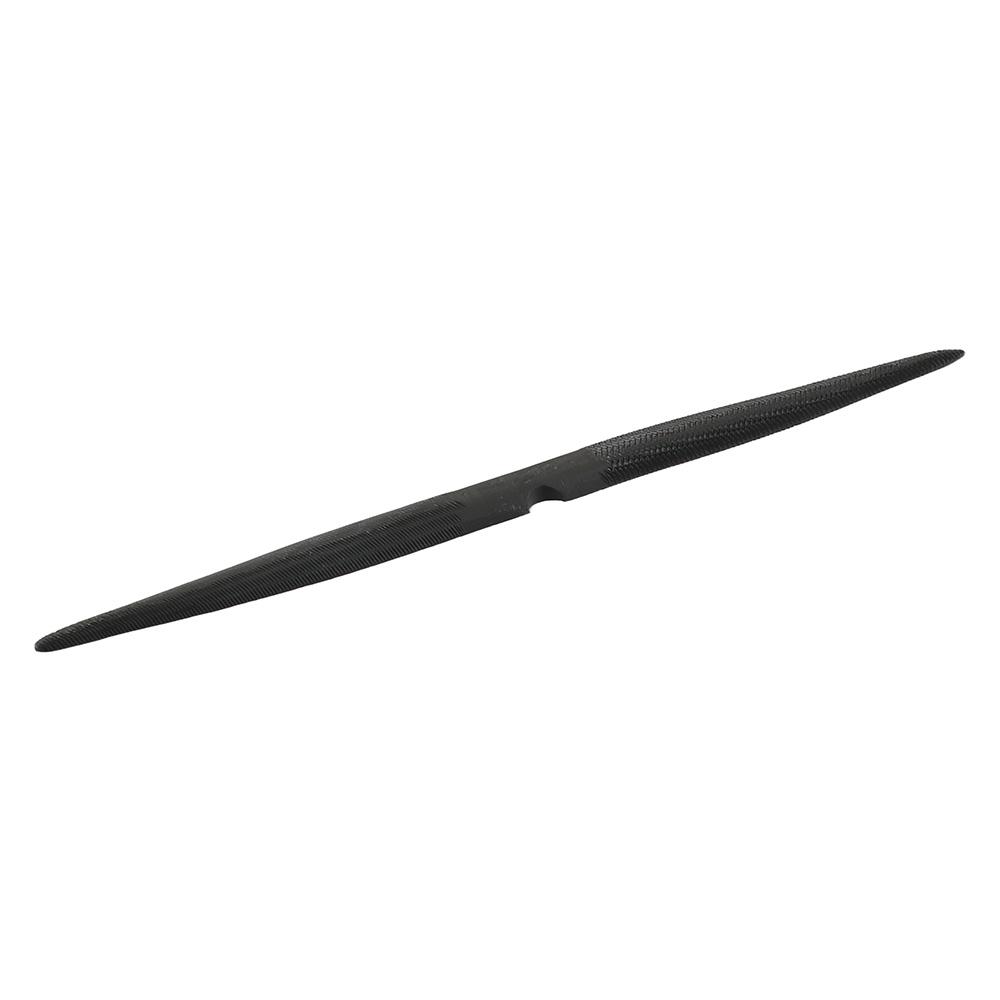 Steel Jewelry Tool 20.6cm Double Ended Flat and Half Round Wax File Wax Carving Tools  For Filing