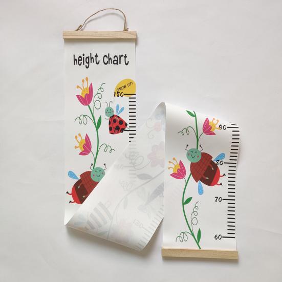 Height Growth Chart Useful Meaningful Anti-fade Height Chart Baby Height Measure Ruler Kids Growth Chart Household Supplies