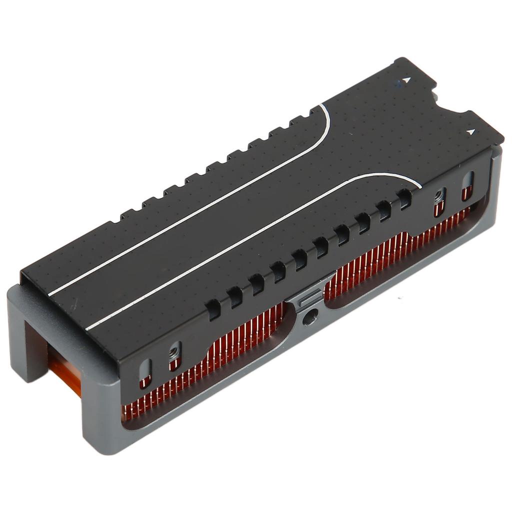 M.2 SSD Heatsink Good Fast Heat Dissipation 58 Exhaust Vents Reduce Noise PWM Intelligent Fan Save