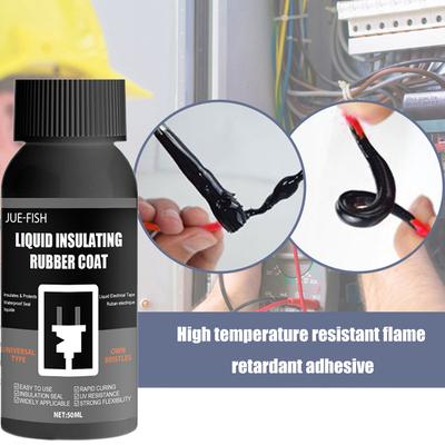 50/30ml Yalıtım Elektrik Sızdırmazlık Sıvısı Bant Macun Su Geçirmez UV Korumalı Hızlı Kuruyan Lamba Paneli Elektronik Sızdırmazlık Korozyon Yapmaz