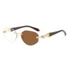 Elliptical Cat Eye Sunglasses For Women With Pc Frame Uv400 Protection Fashion Accessory For Outdoors