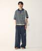 STUDIO TOMBOY [Men] String Single-Pleat Cargo Pants_Dark Navy 9156231212