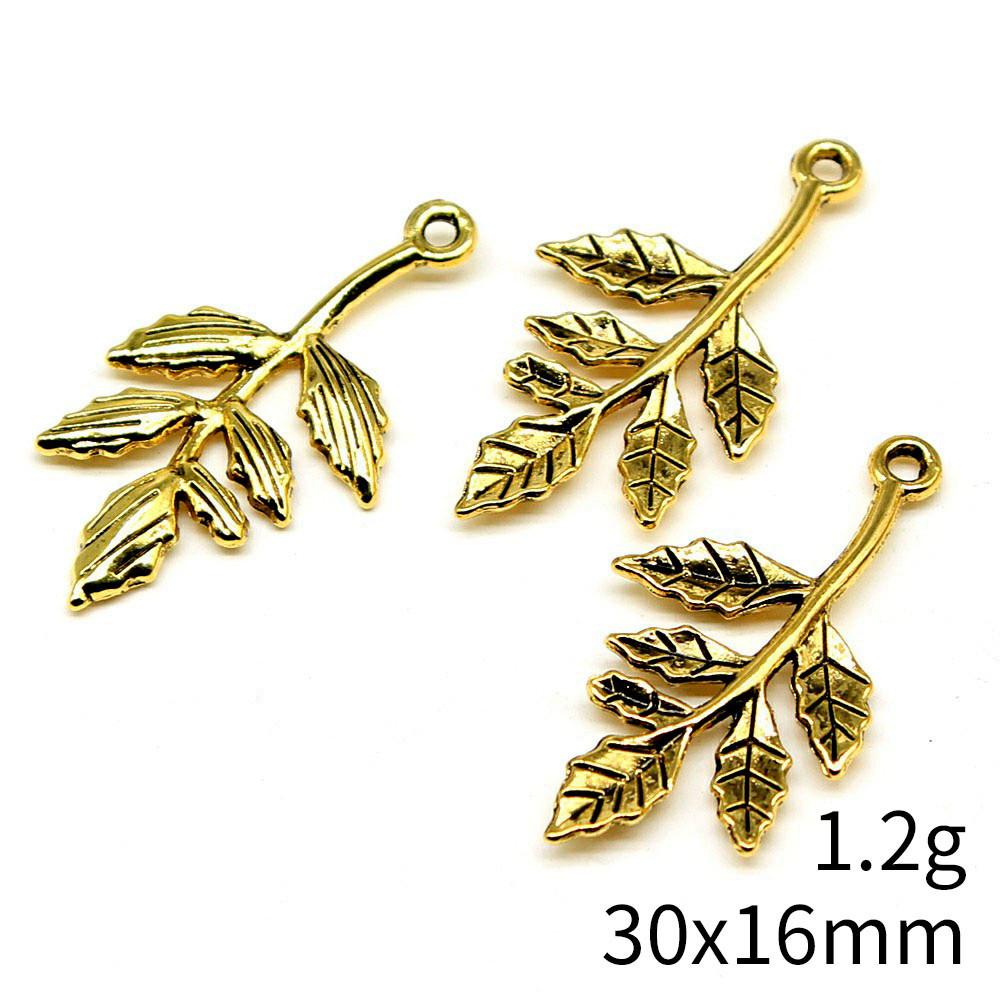 NewArrivals Charm Italian Bracelet Leaf Charms Pendant Women's Clothing Man Pendant