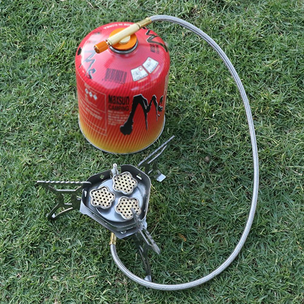 Camping Gas Stove Windproof Portable Gas Stove With Storage Bag Camping Stove For Outdoor Camping Hiking Travelling