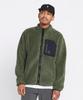 Volcom Merger Fuzier Fleece Zip-Up Jacket (Green)