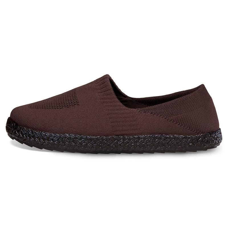 Fashion mother shoes simple casual sandals women's big net breathable comfortable mother shoes elderly shoes sports shoes flying woven shoes