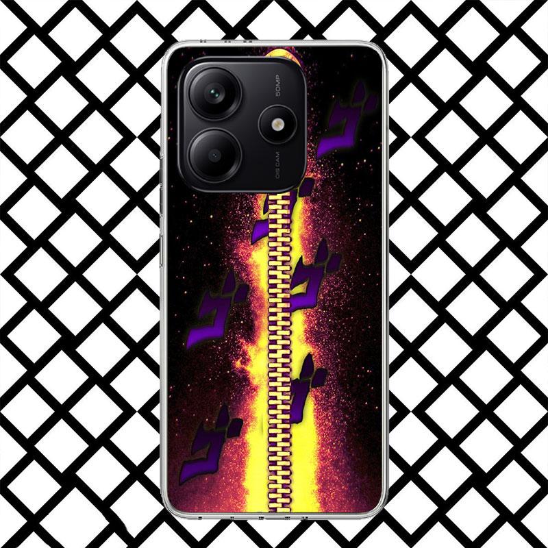 JoJo Adventure Bruno Buccellati Handyhülle für Xiaomi Redmi Note 15 14 14S 13 12 12S 11 Pro Plus 11E 11T 11S 10S 5G Weiche Hülle F