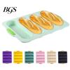 Baguette Baking Mold 4 Grids Food Grade Tray Silicone Anti-scalding Bread for Restaurant