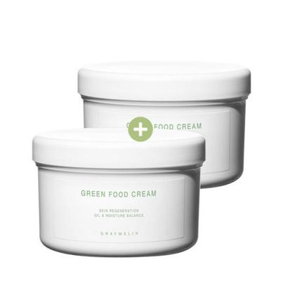 Astaxanthin Stem Cell Anti-Wrinkle Serum, (1+1) Green Food Cream (Moisture Soothing)