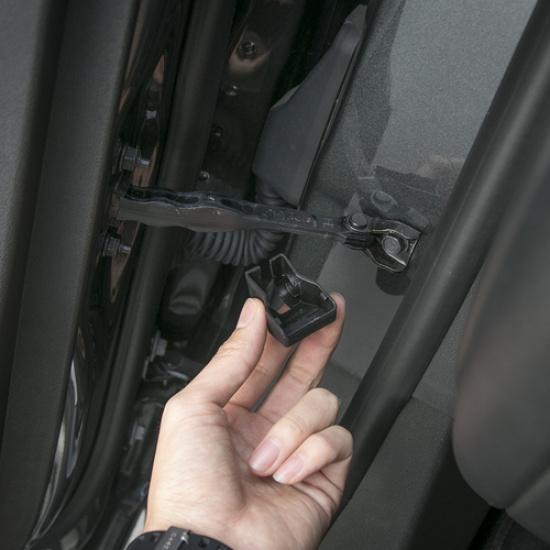 4X Car Door Limiting Stopper Protector Cover Trim For Chevrolet Equinox 2017-21