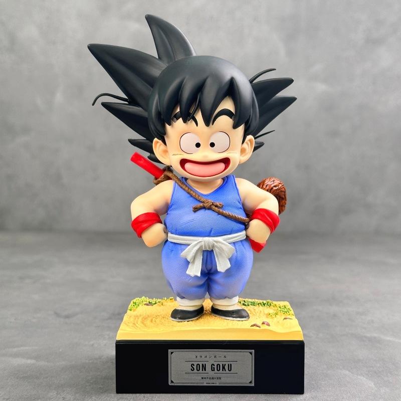 Dragon Ball Jt Unlimited Childhood Wukong Kelin Youth Q Edition Boxed Handmade Doll Car Ornament Model