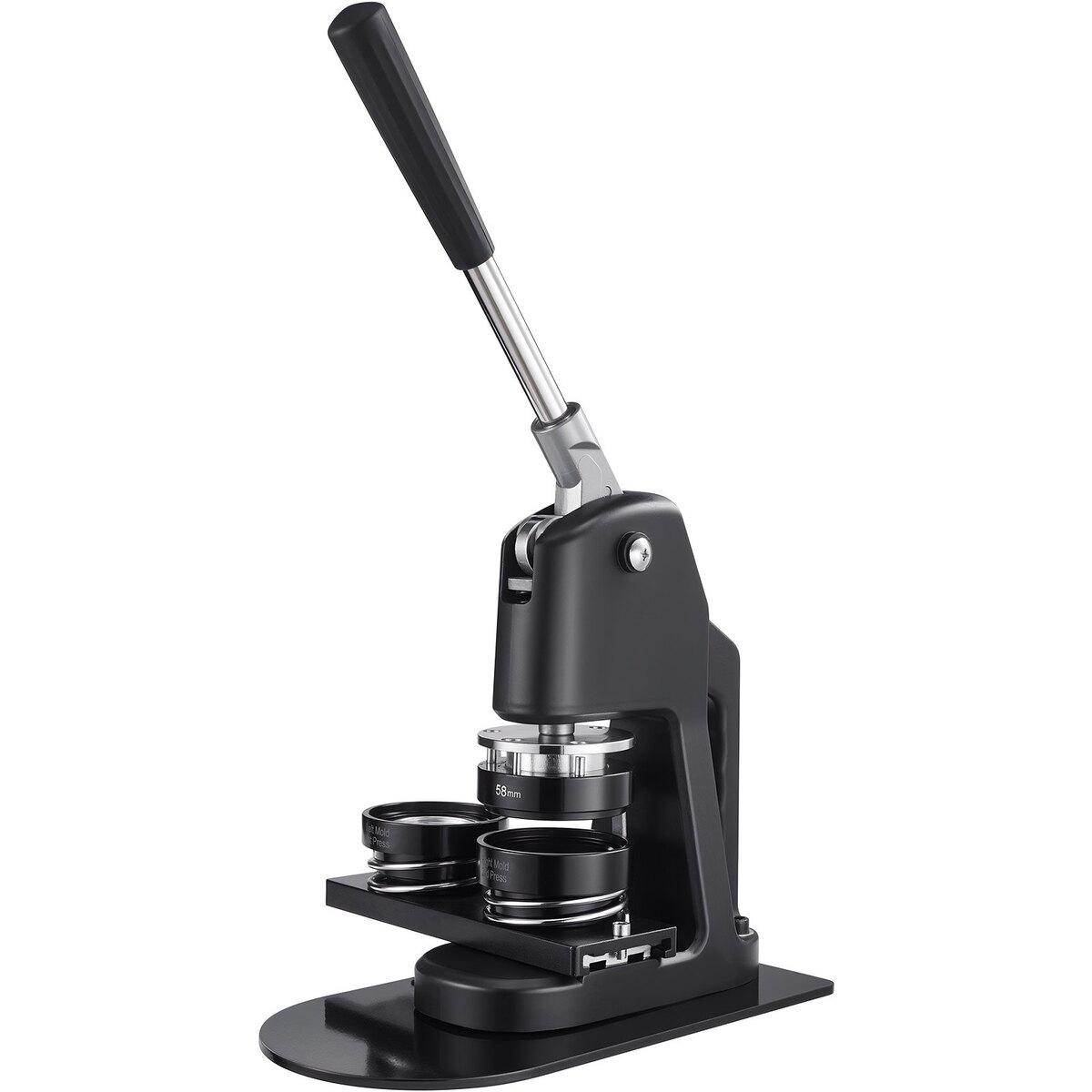Knop Maker Machine Plastic Speld Maker 32/58/75 mm 3-in-1 300 stuks Onderdelen