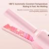 2 In 1 Mini Hair Straightener Curler Comb Anti-Scald Hot Comb Brush USB Rechargeable Hair Straightener Brush Styling Tools