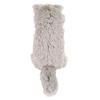 SunLemon Sleeping Lap Cat, Small, GY, 15 X 18 X 34 Cm, Plush Animal, Cute Cat, Gray, P-1373