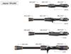 Fuji MRC-KGP17-31 Rubber Cork Neo Carbon Foregrip x 1 (3086)